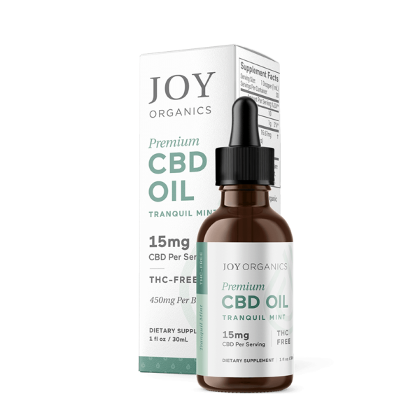 CBD Oil Tinctures by Joy Organics - Tranquil Mint