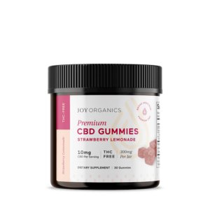 CBD Gummies by Joy Organics - Strawberry Lemonade